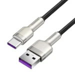 Cable USB-A a USB-C 66w 1mt (Silver) - BASEUS - Imagen 2