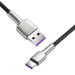 Cable USB-A a USB-C 66w 1mt (Silver) - BASEUS - Imagen 3