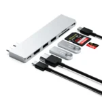 Hub Pro Slim Dual (Silver) - SATECHI - Imagen 2